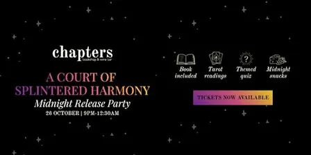 A Court of Splintered Harmony Release Party