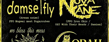 We Bless This Mess, damselfly, Novacane, Corah