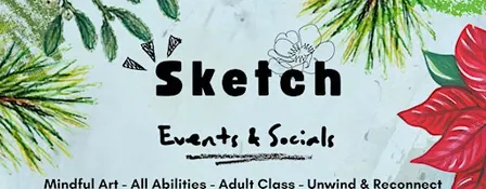 Botanical Hygge Oil Pastel Workshop with Sketch