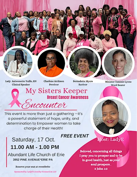 My Sisters Keeper Breast Cancer Awareness Encounter
