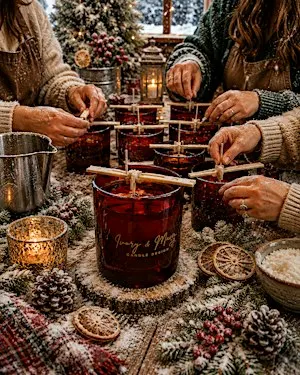 Candle Making Workshop-Christmas Edition