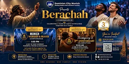 Munich Worship & Prayer Conference 2026 - BERACHAH!