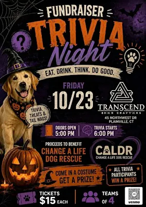Halloween Trivia Fundraiser