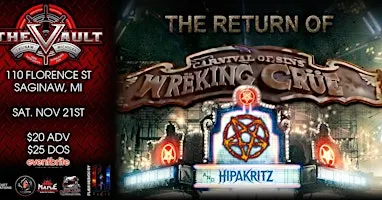 WREKING CRUE wsg/ Hipakritz