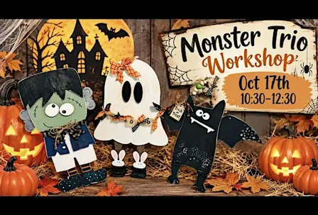 Halloween Monster Trio