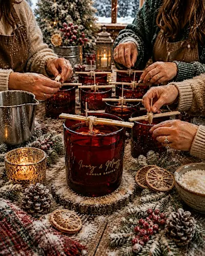 Candle Making Workshop-Christmas Edition