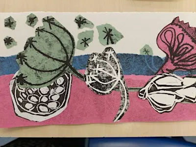 Autumnal Printmaking with Cloe Sparrow - Week 5 Printed Books