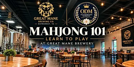 Mahjong 101 at Great Mane Brewery- Haymarket