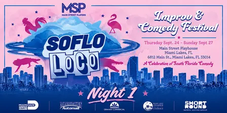SOFLO LOCO Improv Comedy Festival Kick Off Community Jam