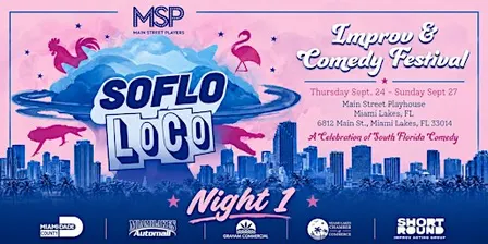 SOFLO LOCO Improv Comedy Festival Kick Off Community Jam