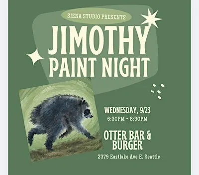 Jimothy Paint Night @ Otter Bar!!!
