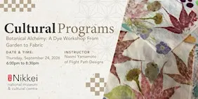 Botanical Alchemy: A Dye Workshop From Garden to Fabric