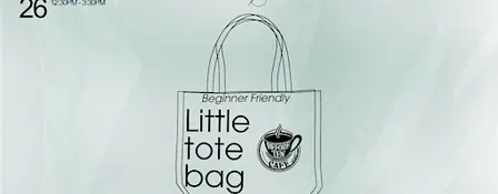 Tote Bag making @Before Ten Cafe