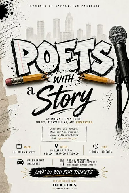 Poets with a Story Open Mic Night