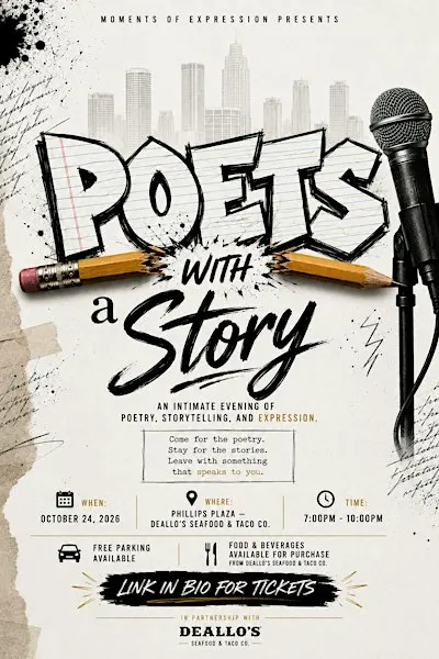 Poets with a Story Open Mic Night
