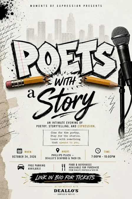Poets with a Story Open Mic Night