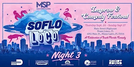 SoFlo Loco Improv Comedy Saturday Show
