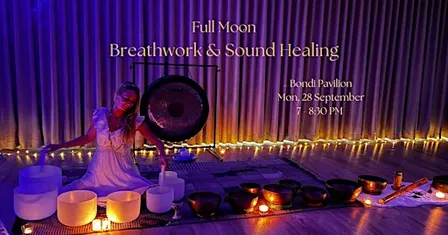 Full Moon Breathwork & Sound Healing – Bondi