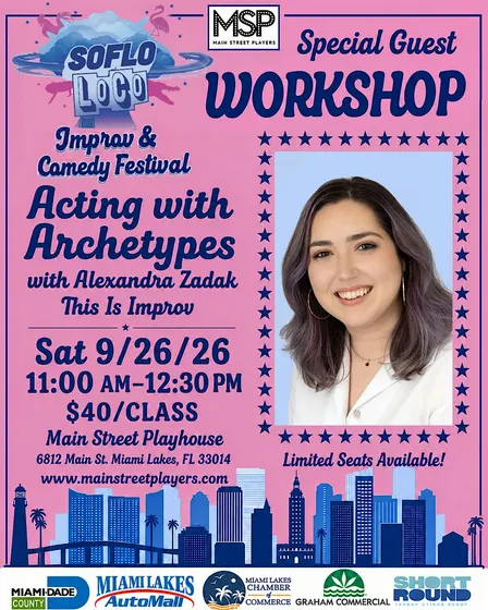 SoFlo Loco Improv Fest Class: Alexandra Zadak- This is Improv