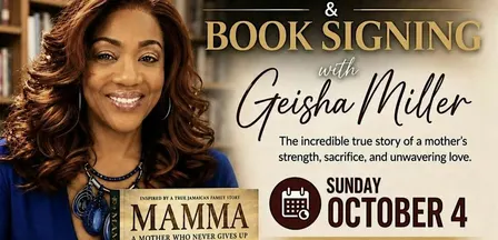 A Mother Who Never Gives Up: Book Signing with Geisha Miller