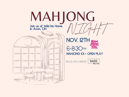 Mahjong 101 + Open Play at Wild Iris Home