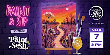 Paint & Sip Event in Cincinnati, OH – “Queens Meadow” at Esoteric Brewing