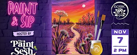 Paint & Sip Event in Cincinnati, OH – “Queens Meadow” at Esoteric Brewing