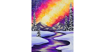 Galaxy Winter River - Paint and Sip in Cincinnati | Classpop!™