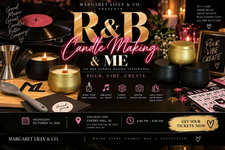 R&B, Candle Making & Me: An R&B Candle-Making Experience