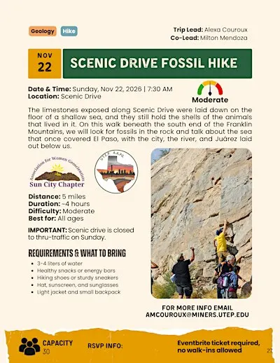 Scenic Drive Fossil Hike