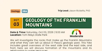 Geology of the Franklin Mountains