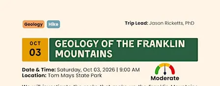 Geology of the Franklin Mountains