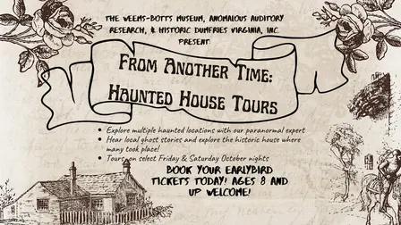 From Another Time: Haunted Historic House & Cemetery Tour