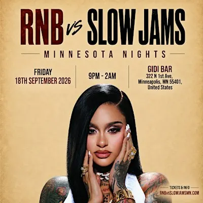 RNB vs SLOW JAMS MINNESOTA - Late Night Slow Jams & RnB Party