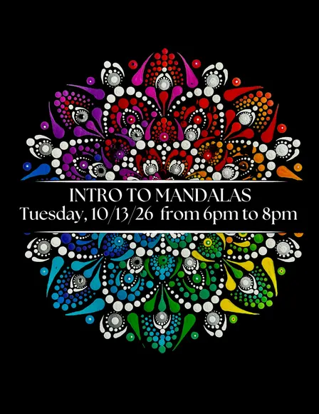 INTRO TO  MANDALAS - Paint & Wellness Class