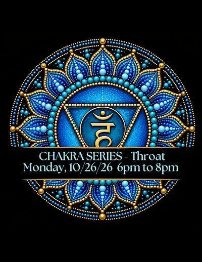 CHAKRA SERIES: Throat Chakra Mandala Paint & Wellness Class