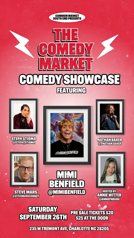 The Comedy Market Presents...