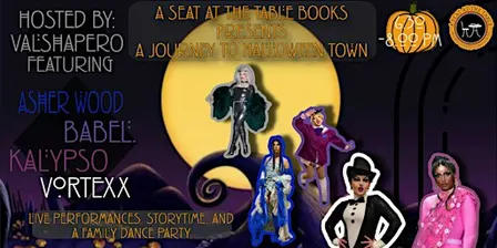 Journey to Halloween Town: Family Drag Show, Storytime, and Dance Party