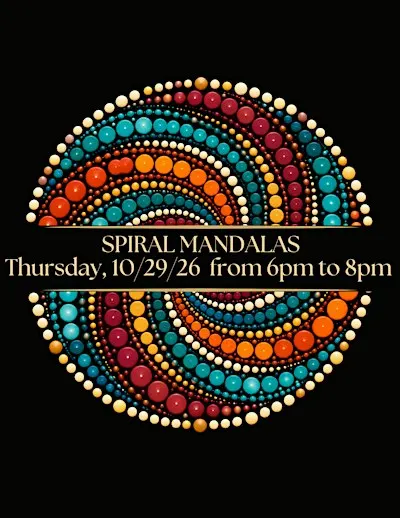 SPIRAL MANDALAS - Paint & Wellness Class