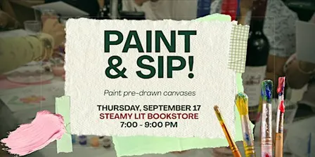 Paint and Sip! Miami Steamy Lit