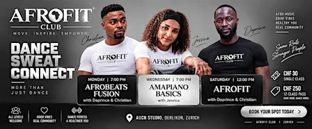 Afrofit Club Zurich | Afrobeats, Amapiano & Afro-Fit Classes