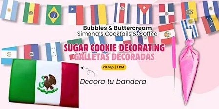 Sugar Cookie Decorating - Decora tu bandera