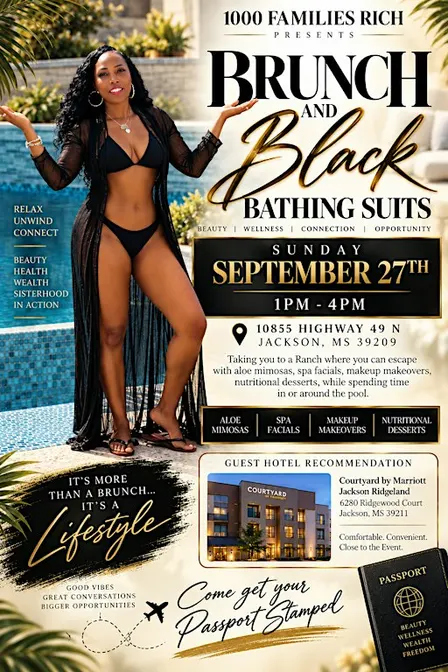 BEAUTY PASSPORT - Brunch and Black Bathing Suits