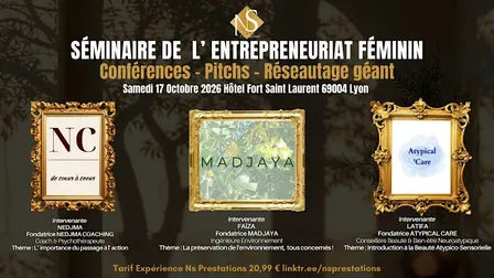 Lyon - Séminaire de l’ Entrepreneuriat Féminin