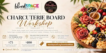 Boards & Bites: Charcuterie Board Workshop — Advance Tickets Required