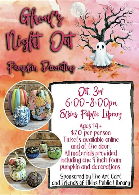 Ghoul's Night Out Pumpkin Decorating