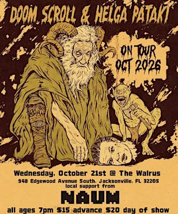 Doom Scroll, Helga Pataki, and Naum at The Walrus