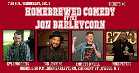 Homebrewed Comedy at the Jon Barleycorn Tavern