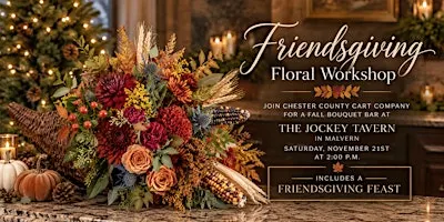 Make A Fall Floral Centerpiece at The Jockey Tavern in Malvern!