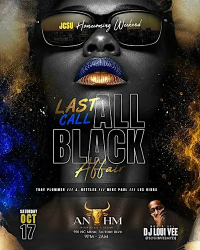 Last Call: JCSU All Black Affair